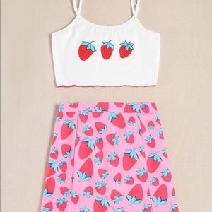 SHEIN STRAWBERRY SET